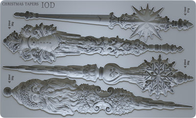 IOD Christmas Tapers Holiday Decor Mould