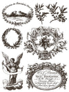IOD Gloria Holiday Paint Inlay Sheet
