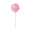 Glitter sprinkle lollipop ornament