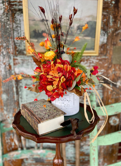 Burgundy Gold Hydrangea Stem