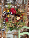 The Eliza Cottage Fall Wreath For Front Door