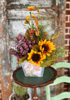 The Cara Fall Rustic Centerpiece For Table