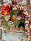 The Lela Cottage Fall Wreath For Front Door