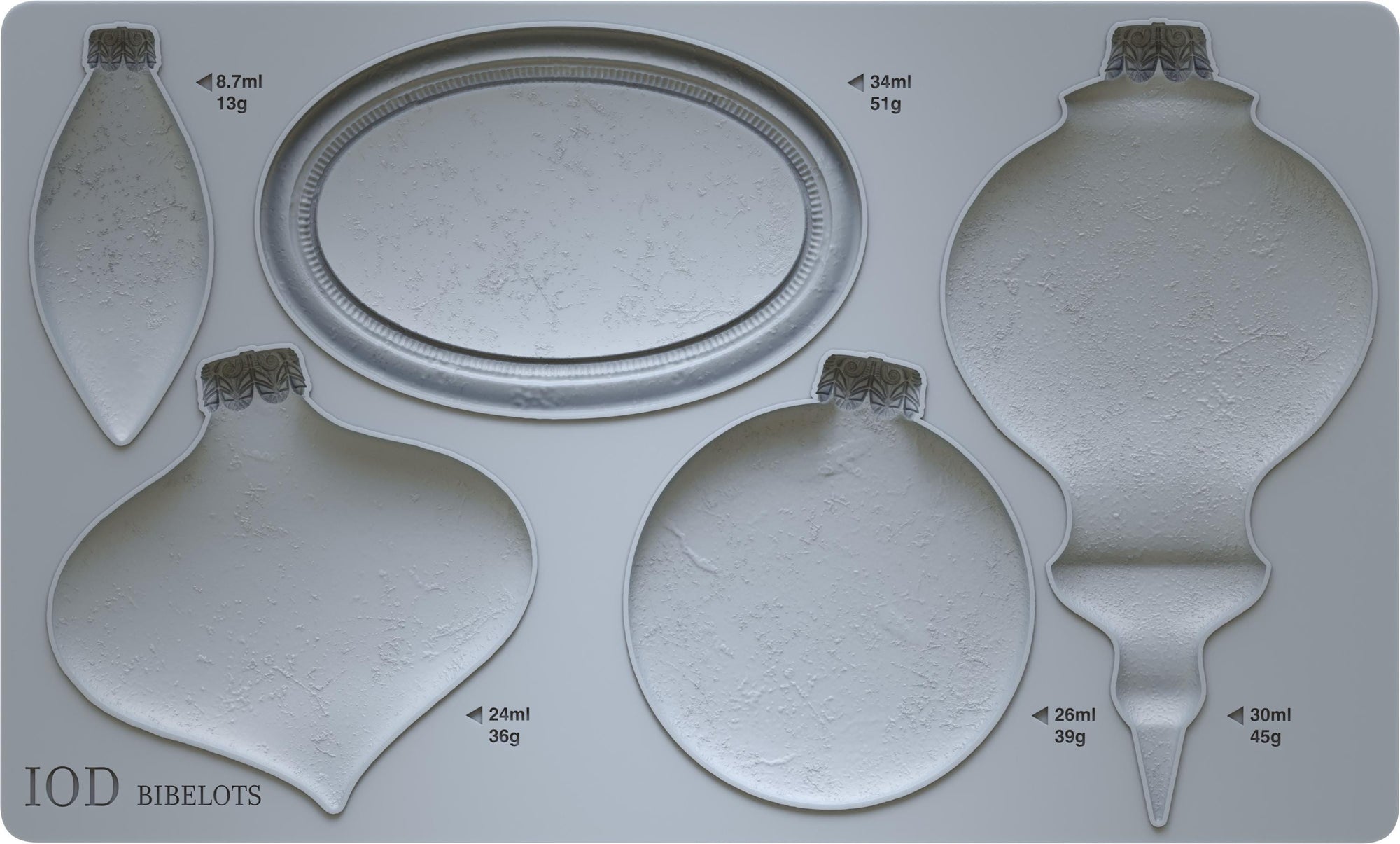 IOD Bibelots Holiday Decor Mould