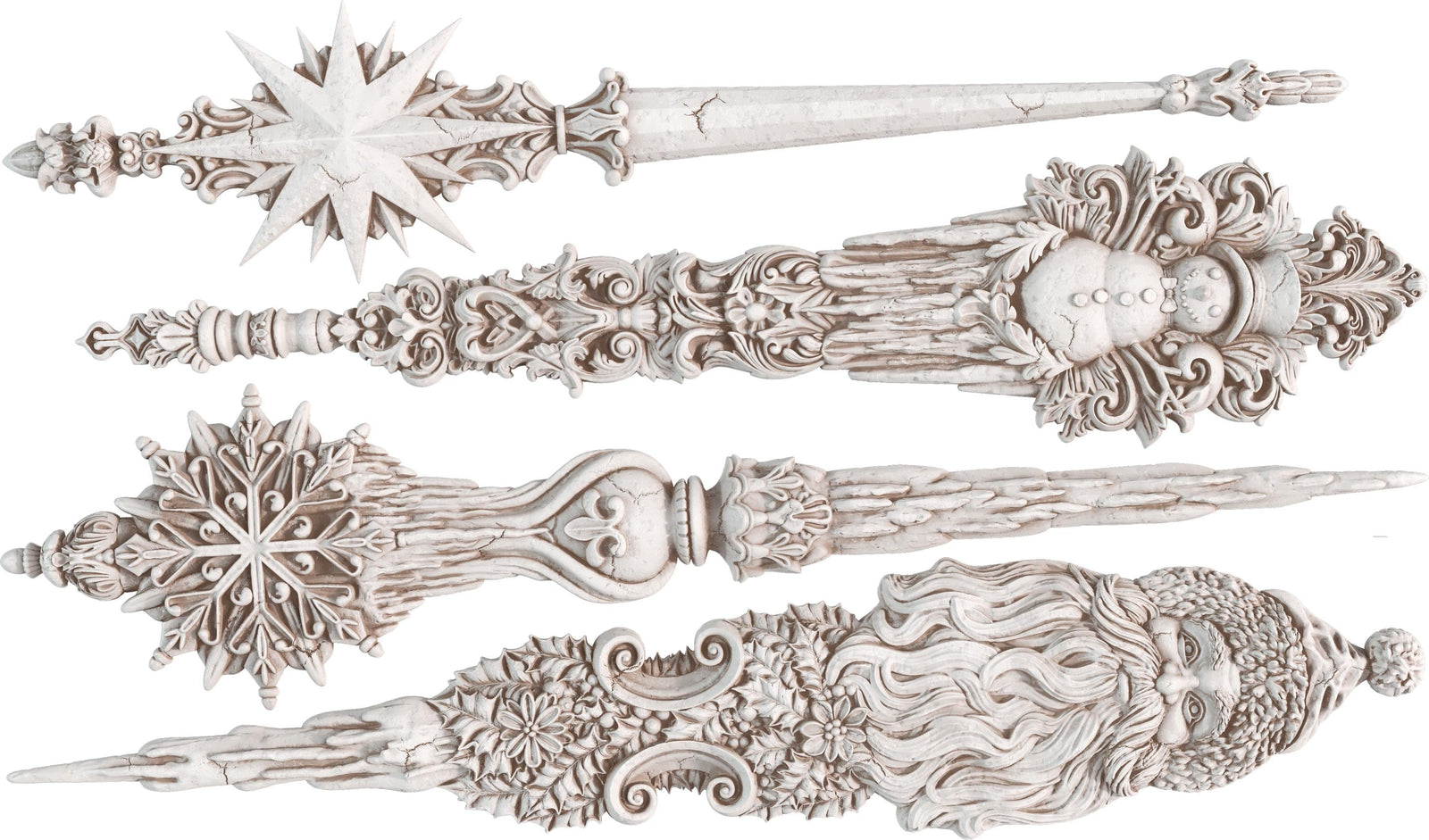 IOD Christmas Tapers Decor Mould