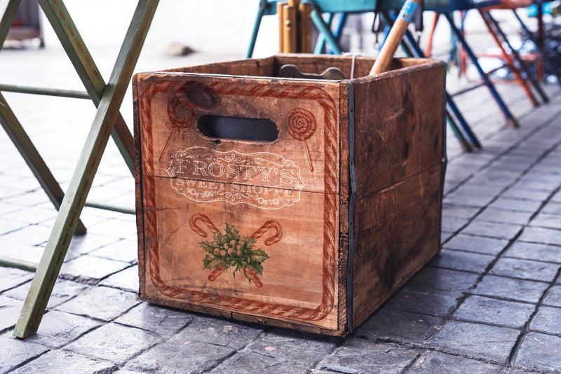 IOD Frostys Sweet Shoppe Decor Stamp