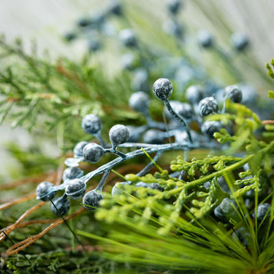 Artificial Juniper Swag for front door