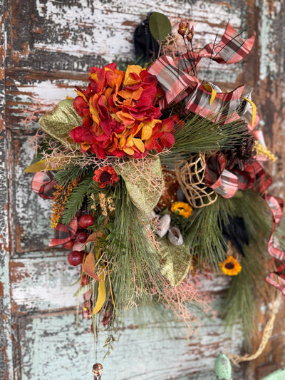 Fall Front Door Wreath