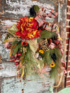 The Lela Cottage Fall Wreath For Front Door