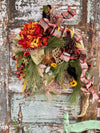 The Lela Cottage Fall Wreath For Front Door