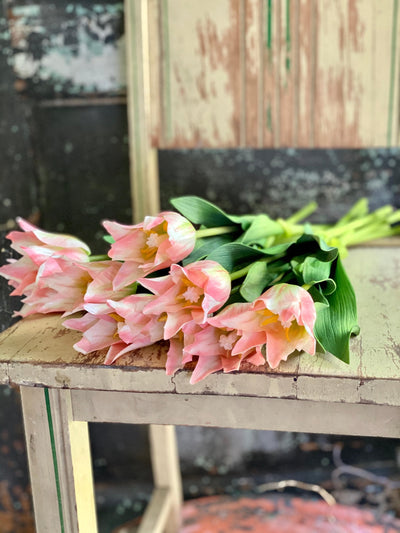 Faux Pink Tulip