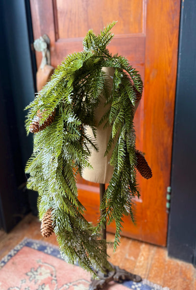 Artificial Pine Tear Drop Swag