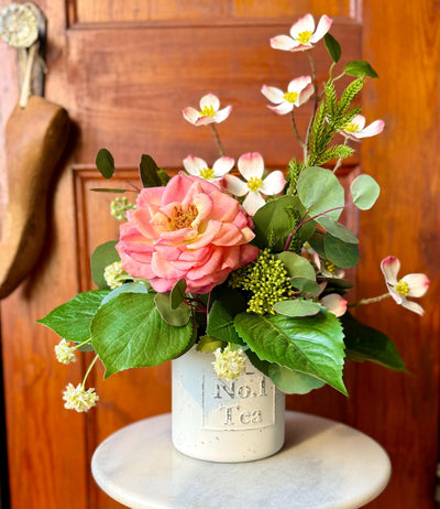 Artificial Silver Dollar Eucalyptus Greenery Spray