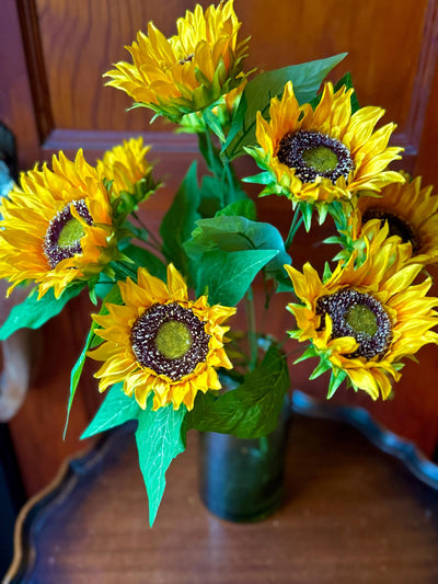 Artificial Sunflower Bush