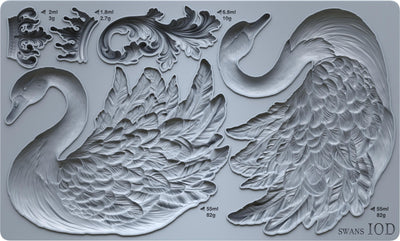 IOD Swans Mould