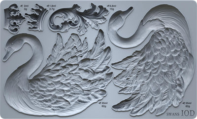 IOD Swans Mould