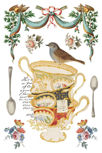 IOD Belgravia Floral Transfer