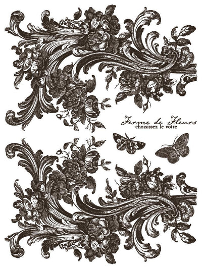 IOD Hameau de la Reine Paint Inlay Sheet
