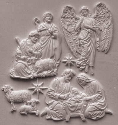 IOD Silent Night Decor Mould