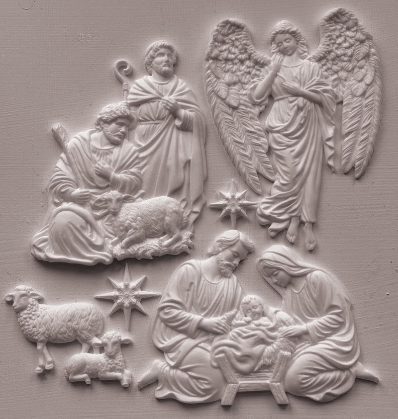 IOD Silent Night Decor Mould