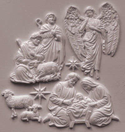 IOD Silent Night Decor Mould