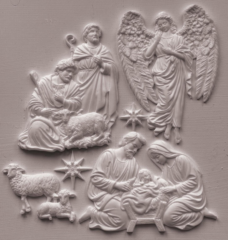 IOD Silent Night Decor Mould
