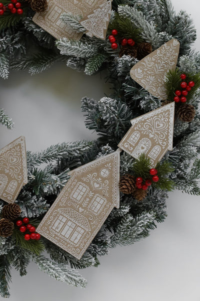 IOD Gingerbread Lane Christmas Decor Stamp