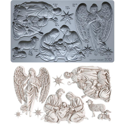 IOD Silent Night Decor Mould