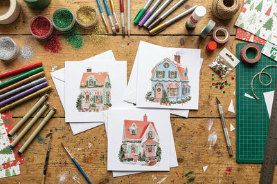 IOD Darling Holiday Rub On Transfer Sheet