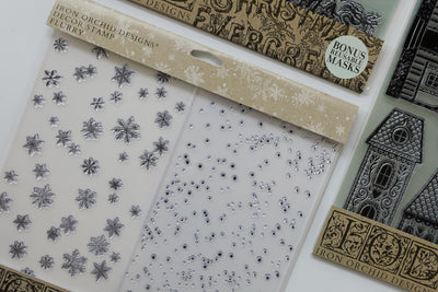 IOD Flurry Christmas Decor Stamp