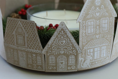 IOD Gingerbread Lane Christmas Decor Stamp