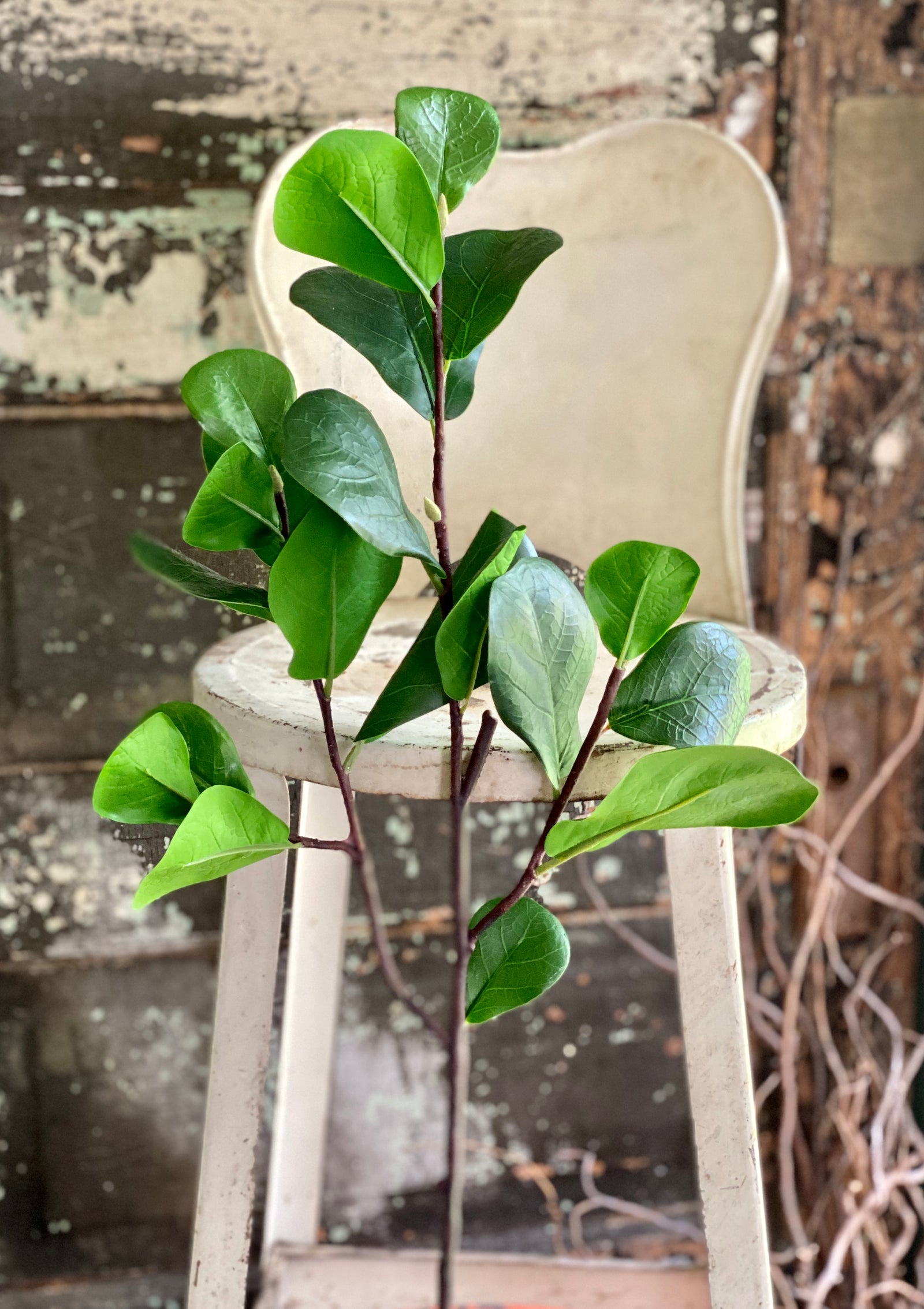 Faux Fiddle Leaf Fig Spray