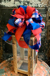 The Martha Red White & Blue American Pride Bow