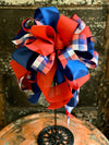 The Martha Red White & Blue American Pride Bow