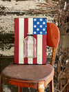 The Old Glory American Flag Wall Hanger