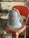 Galvanized Vintage Style Metal Star Bell~Farmhouse Christmas decor~JIngle Bells