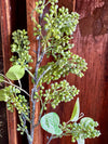 Artificial Seeded Greenery Spray, urn filler greenery, spring greenery, craft supply, wedding flower, realistic greenery