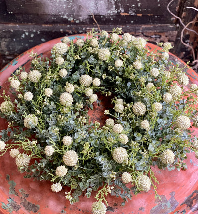 Eucalyptus & White Berry Easter Wreath For Front Door, Spring farmhouse wreath, Mothers day gift, summer wreath, wreath making supply,