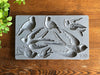 IOD Birdsong Decor Mould, Casting mould for crafts, craft supply, soap mold, resin mold, French country mold, candy mold,