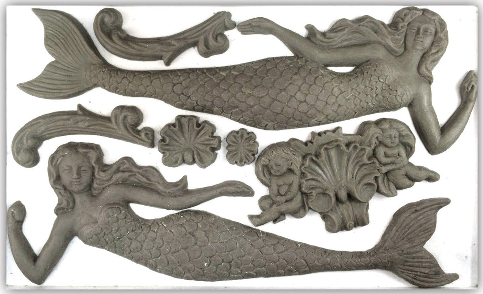 IOD Sea Sisters Mermaid Decor Mould