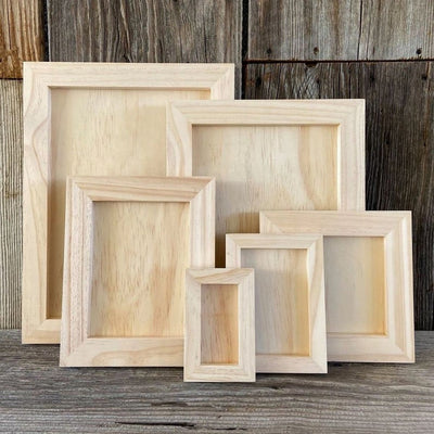 IOD Wood Art Panel, wood panel for art work, craft supply, blank wood plank for crafting, wood shadow box