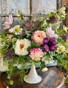 The Everly Spring Floral Raised Centerpiece For Table