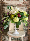 The Beverly Spring Floral Raised Centerpiece For Table