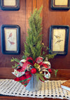 The Hawthorne Artificial Real Touch Potted Cypress Tree