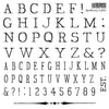 IOD Apothecary Labels Decor Stamp, Stamp for crafts, craft supply, Letters, Card embellishment, alphabet stamp designs, lettering stamp