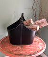 The Claiborne Faux Leather Tote Container