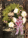 The Kinsley Peony Spring Valentine Wreath